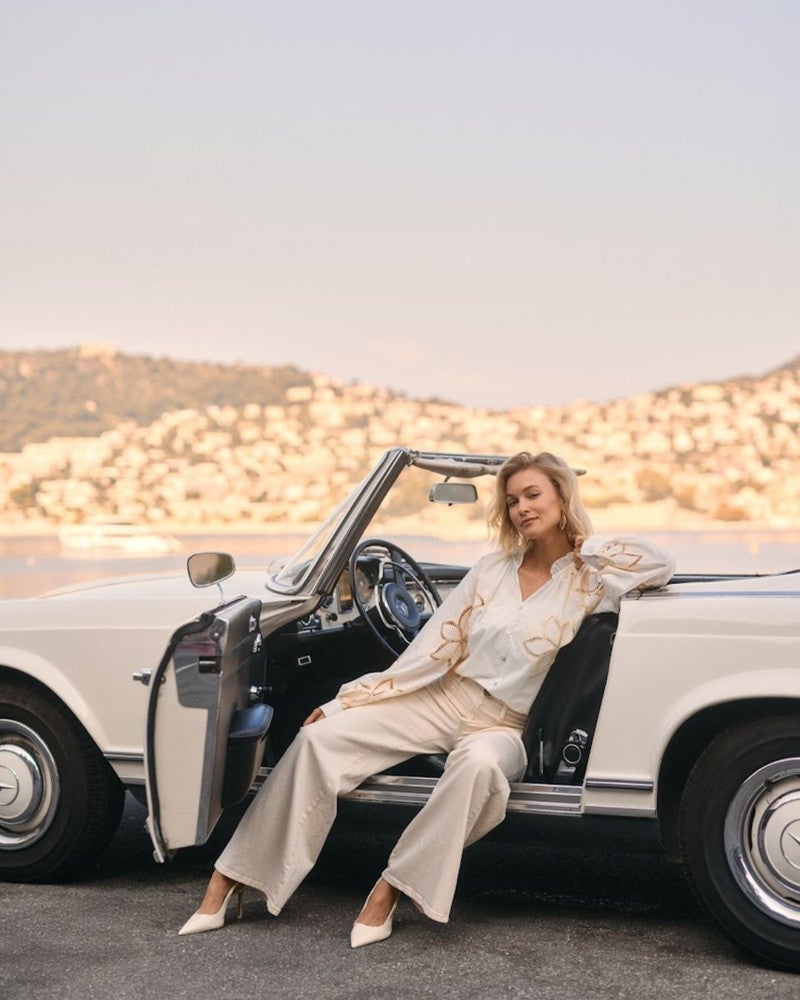 Bridget Blouse Embroidery Off White Bridget Blouse Embroidery Off White