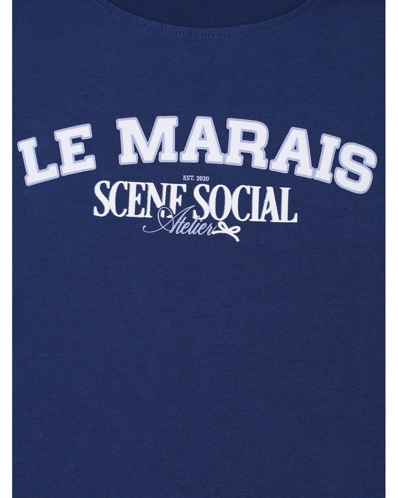 10sixteen T-shirt SS Marais Donker Blauw 10sixteen T-shirt SS Marais Donker Blauw
