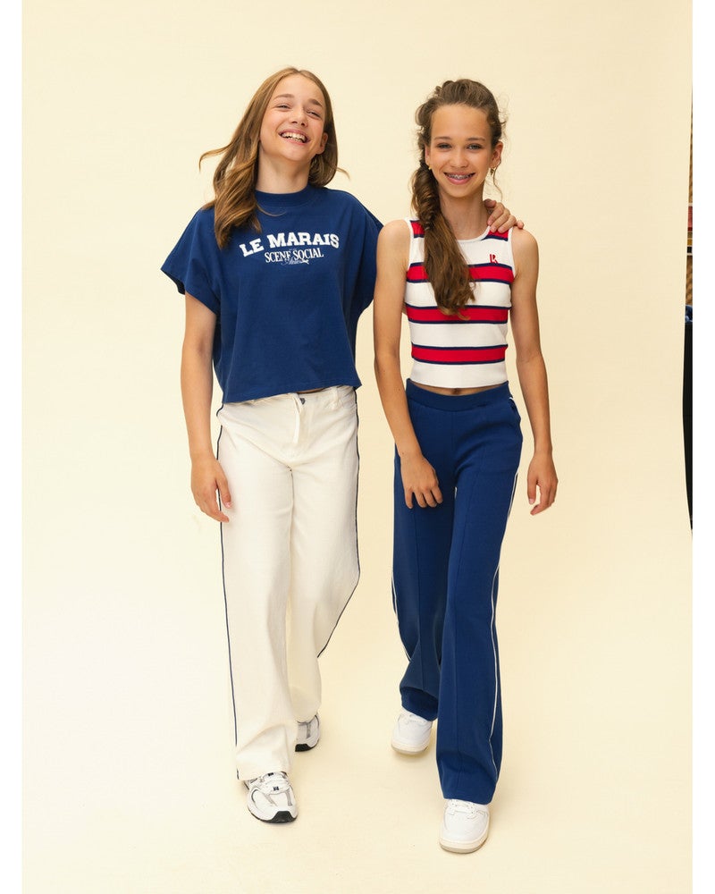 10sixteen T-shirt SS Marais Donker Blauw 10sixteen T-shirt SS Marais Donker Blauw