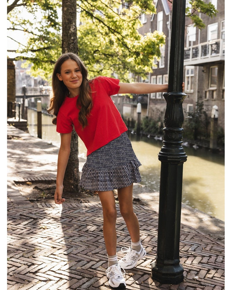 10sixteen Skort Ethnic Blue Blauw 10sixteen Skort Ethnic Blue Blauw