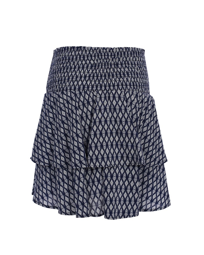 10sixteen Skort Ethnic Blue Blauw 10sixteen Skort Ethnic Blue Blauw