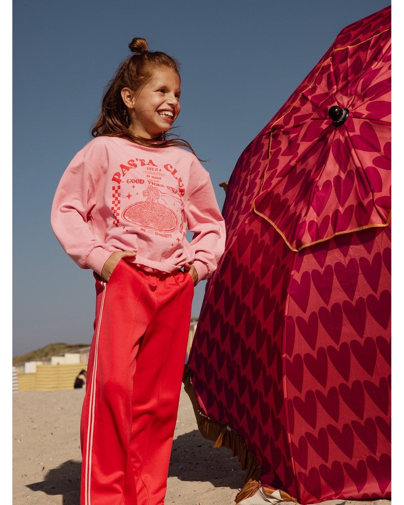 Little Sweater Pasta Club Roze Little Sweater Pasta Club Roze