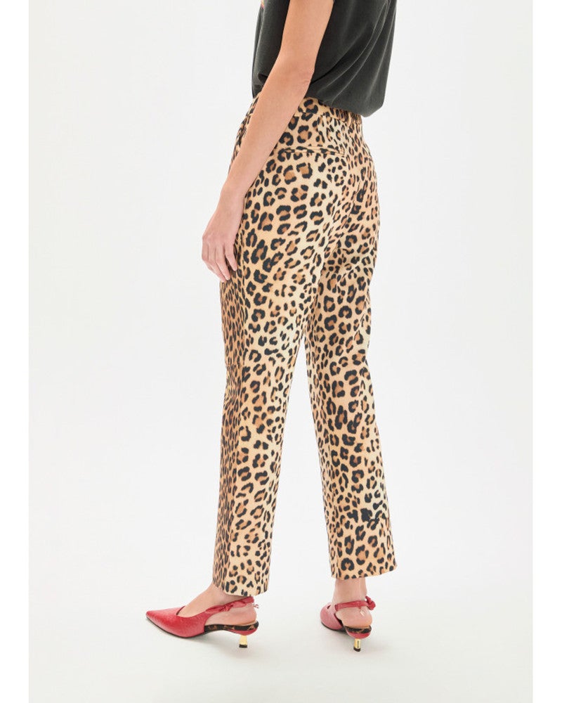 Animal Print cropped Trouser Bruin 1 Animal Print cropped Trouser Bruin 1