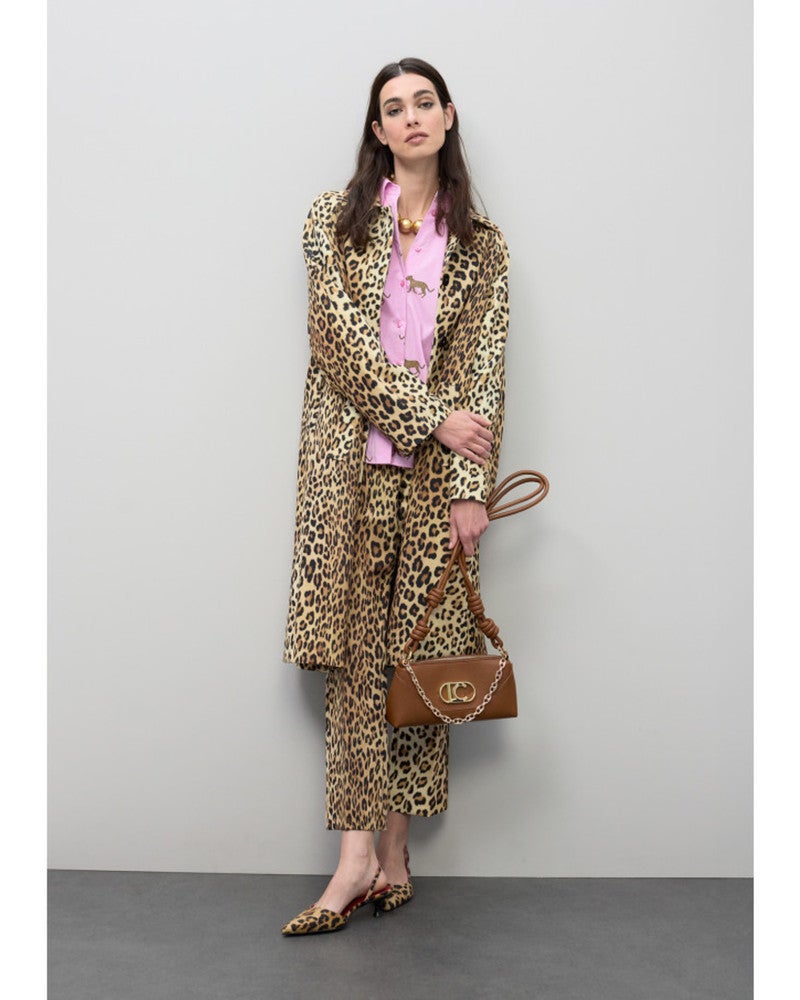 Animal Print cropped Trouser Bruin 1 Animal Print cropped Trouser Bruin 1