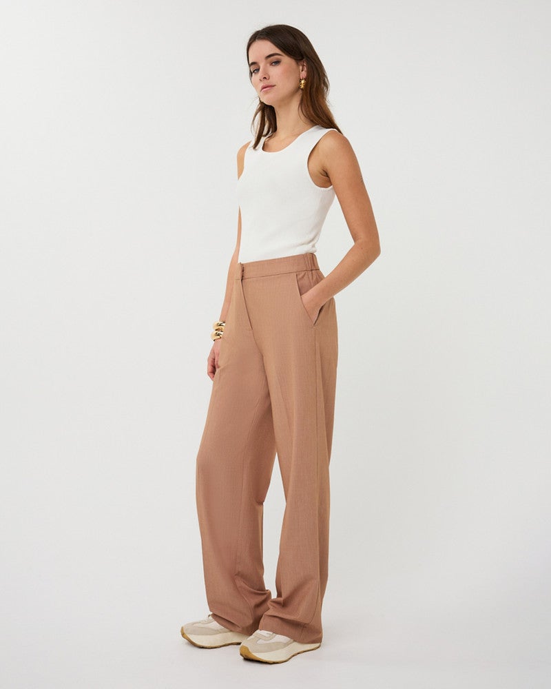 top sleeveless rib Off White top sleeveless rib Off White