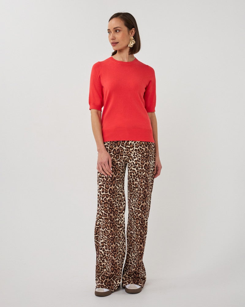 Trousers jeans scarlet leopard Bruin 1 Trousers jeans scarlet leopard Bruin 1