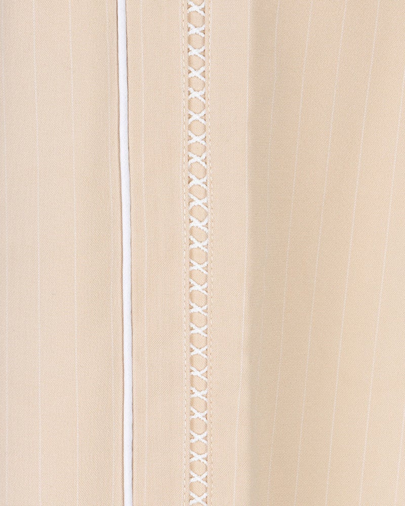 Trousers tapes pinstripe Zand Trousers tapes pinstripe Zand