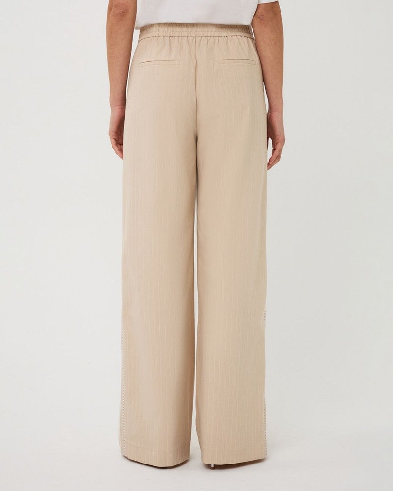 Trousers tapes pinstripe Zand Trousers tapes pinstripe Zand