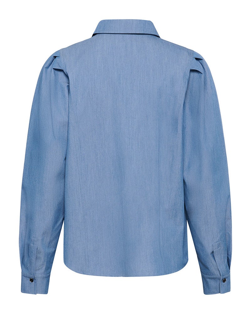 KBRo Solid Shirt Blauw KBRo Solid Shirt Blauw