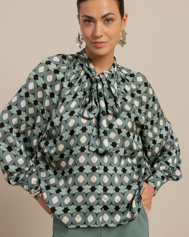 Lorina circle blouse Multi Lorina circle blouse Multi