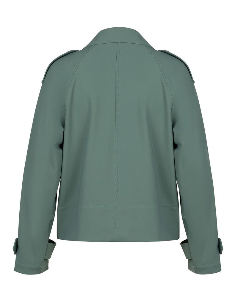 Cato bonded trenchcoat Groen Cato bonded trenchcoat Groen