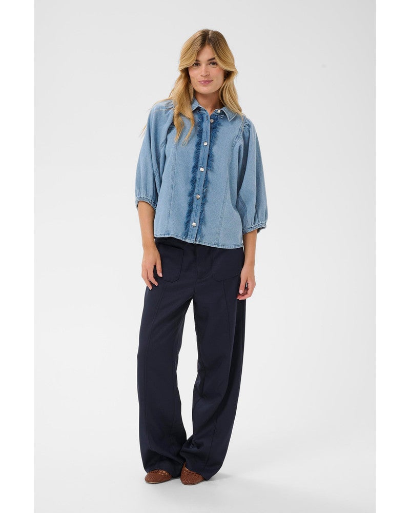 OthildeSZ Shirt Licht Blauw OthildeSZ Shirt Licht Blauw