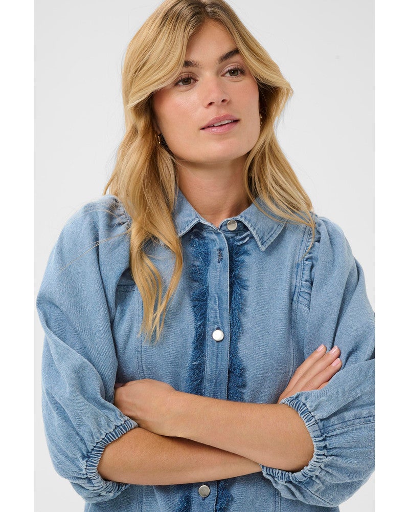 OthildeSZ Shirt Licht Blauw OthildeSZ Shirt Licht Blauw