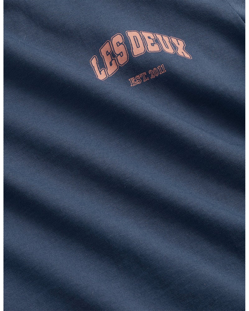 Hoop T-Shirt Backprint Blauw Hoop T-Shirt Backprint Blauw