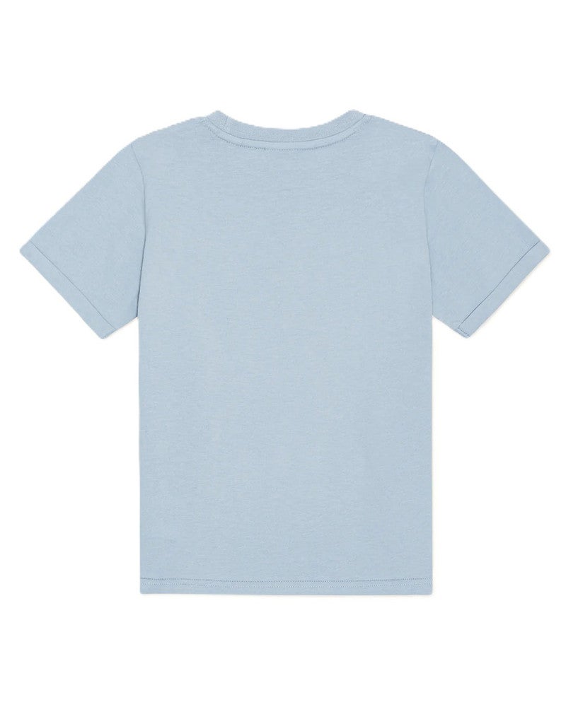 Norregaard Contrast T-Shirt Licht Blauw Norregaard Contrast T-Shirt Licht Blauw