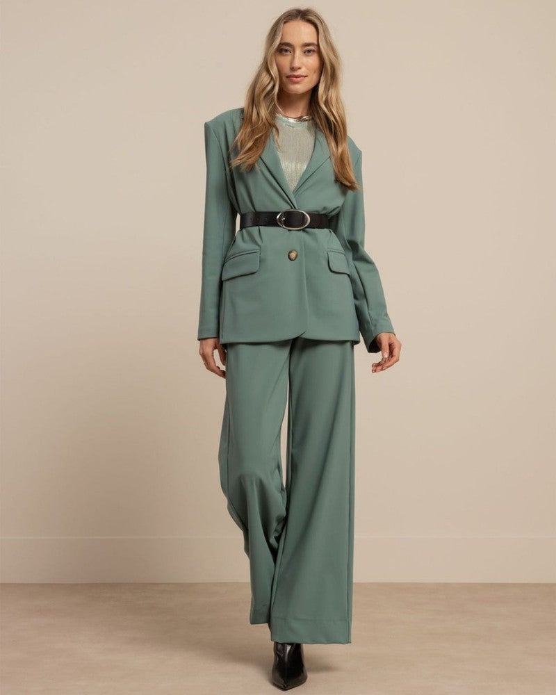 Lexie travel bonded trousers Groen Lexie travel bonded trousers Groen