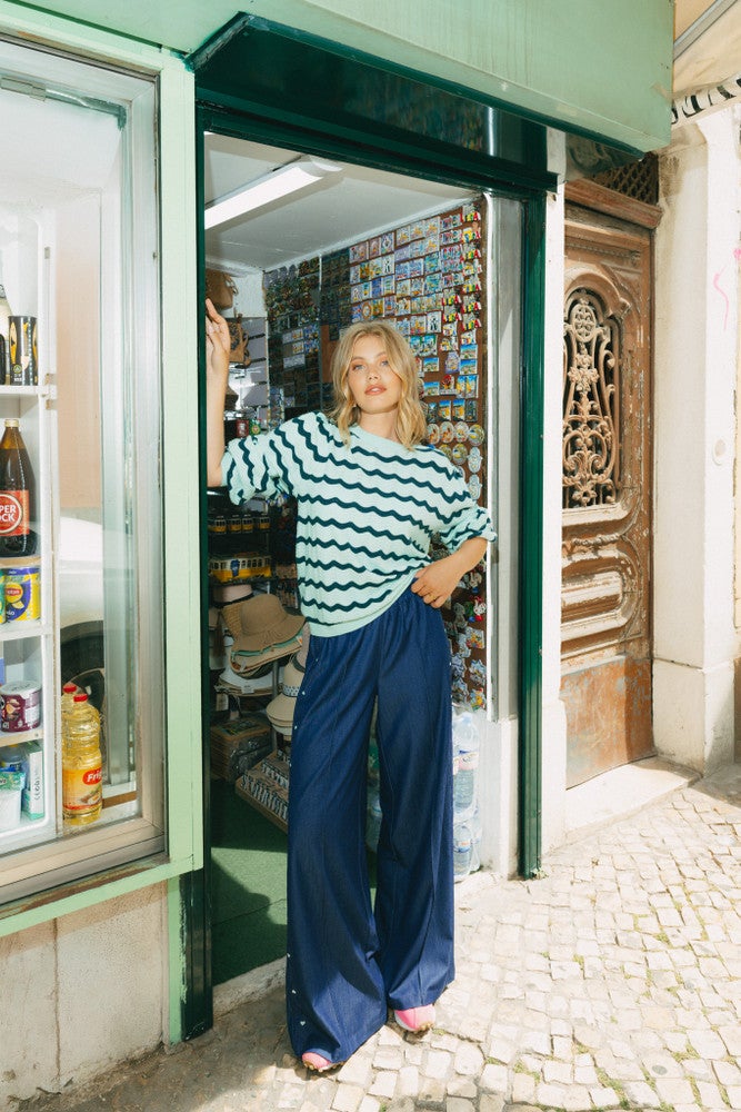 Nyrah pants Blauw Nyrah pants Blauw