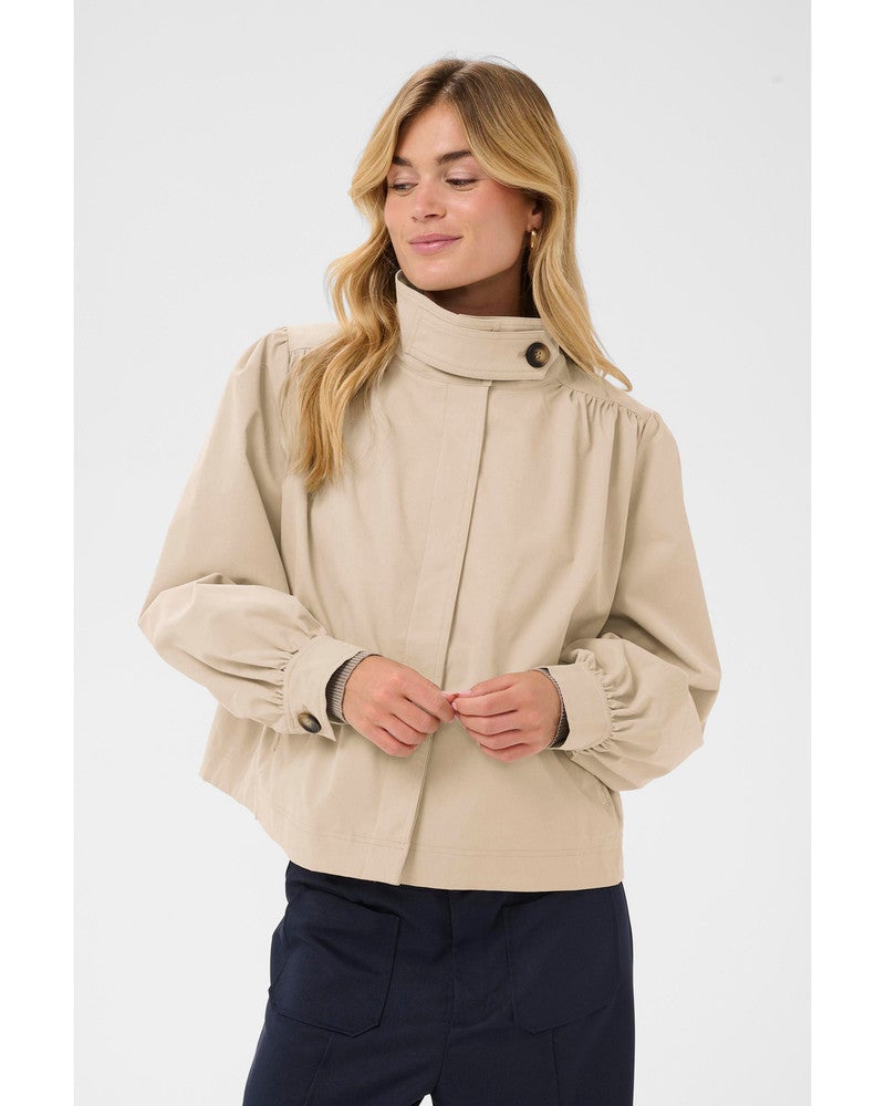 OlinaSZ Short Jacket Zand OlinaSZ Short Jacket Zand