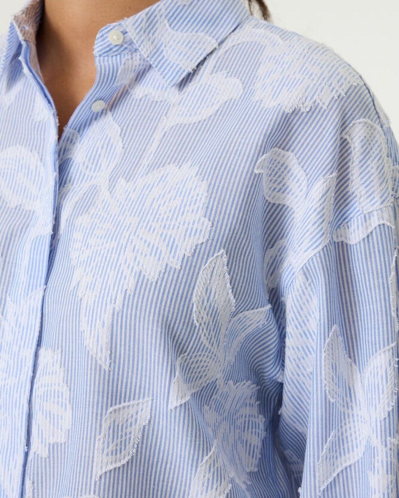 O260022 Ladies Shirt Licht Blauw O260022 Ladies Shirt Licht Blauw