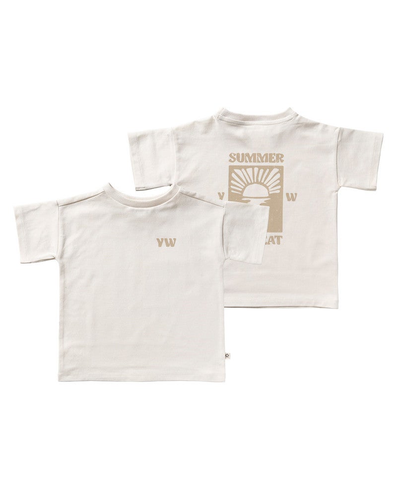 Sunset Wide Tee Off White Sunset Wide Tee Off White