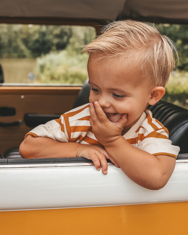 Triad Stripe Oversized Tee Multi Triad Stripe Oversized Tee Multi