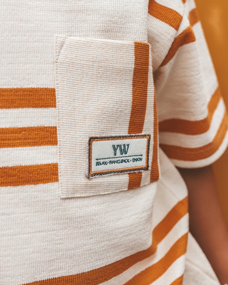 Triad Stripe Oversized Tee Multi Triad Stripe Oversized Tee Multi