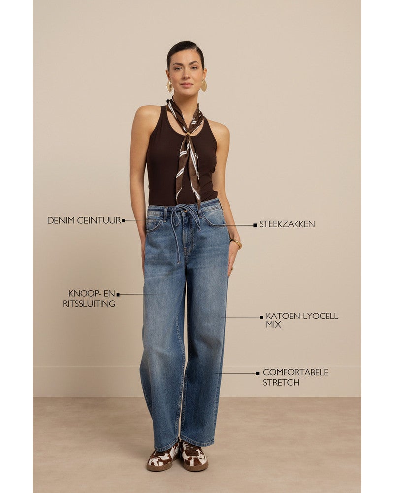 Babet denim trousers Blauw Babet denim trousers Blauw