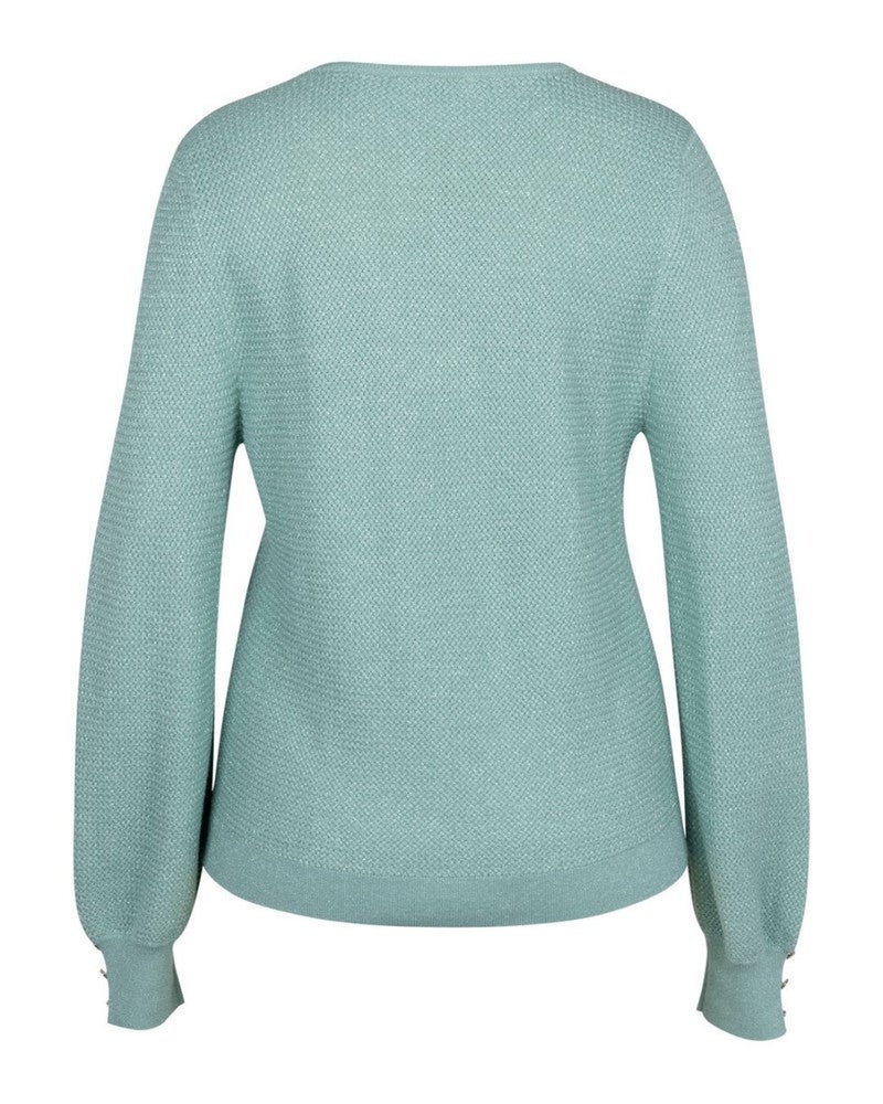 Nika structure pullover Groen Nika structure pullover Groen