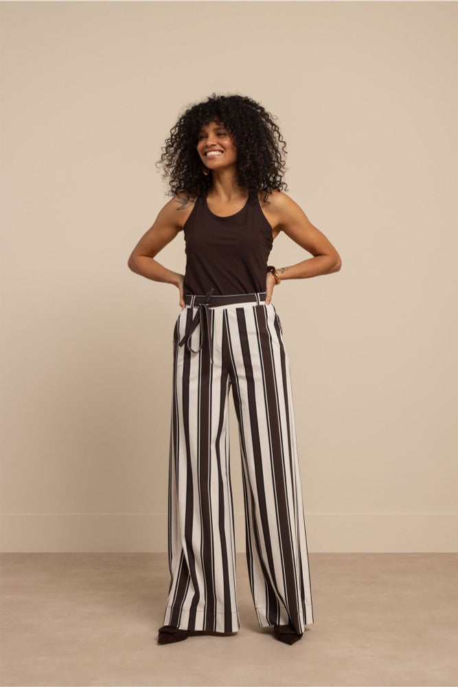 Sam stripe trousers Bruin 1 Sam stripe trousers Bruin 1