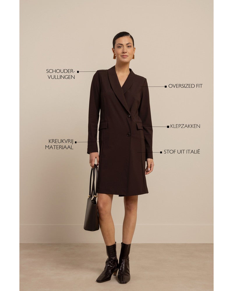 River blazer dress Bruin 1 River blazer dress Bruin 1