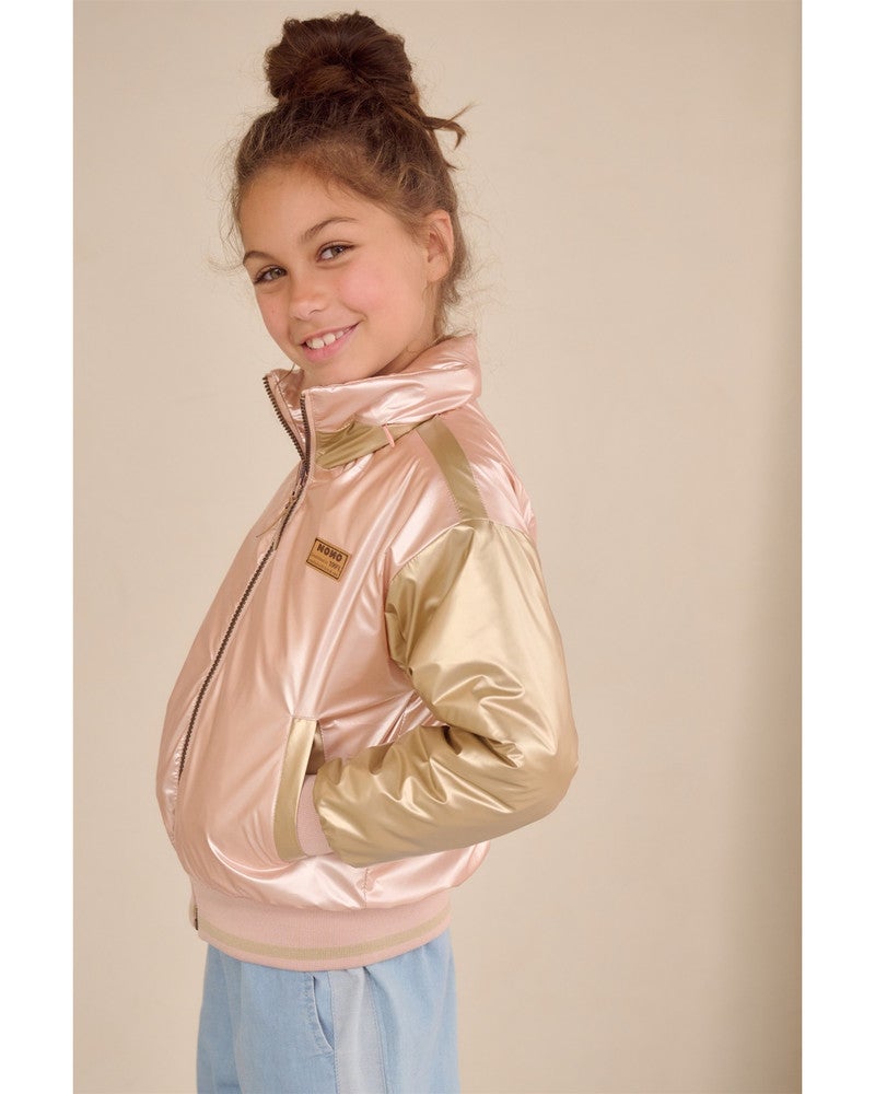 Doris Reversible Teddy Jacket Roze Doris Reversible Teddy Jacket Roze