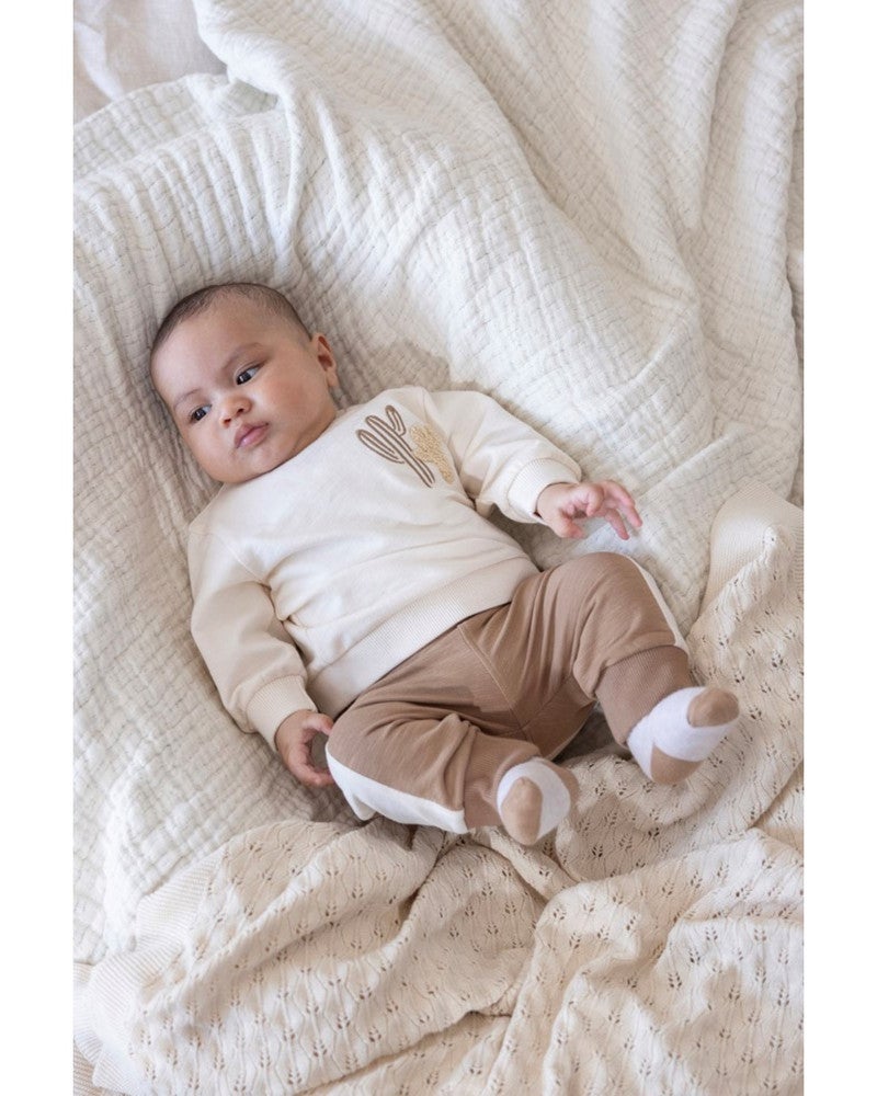 Broek - Sssiesta Camel Broek - Sssiesta Camel