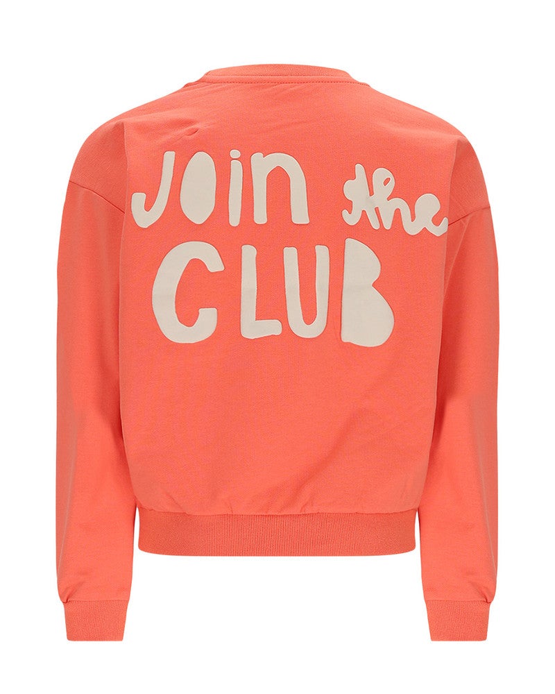 Konono Sweater Join the Club Backprint Roze Konono Sweater Join the Club Backprint Roze