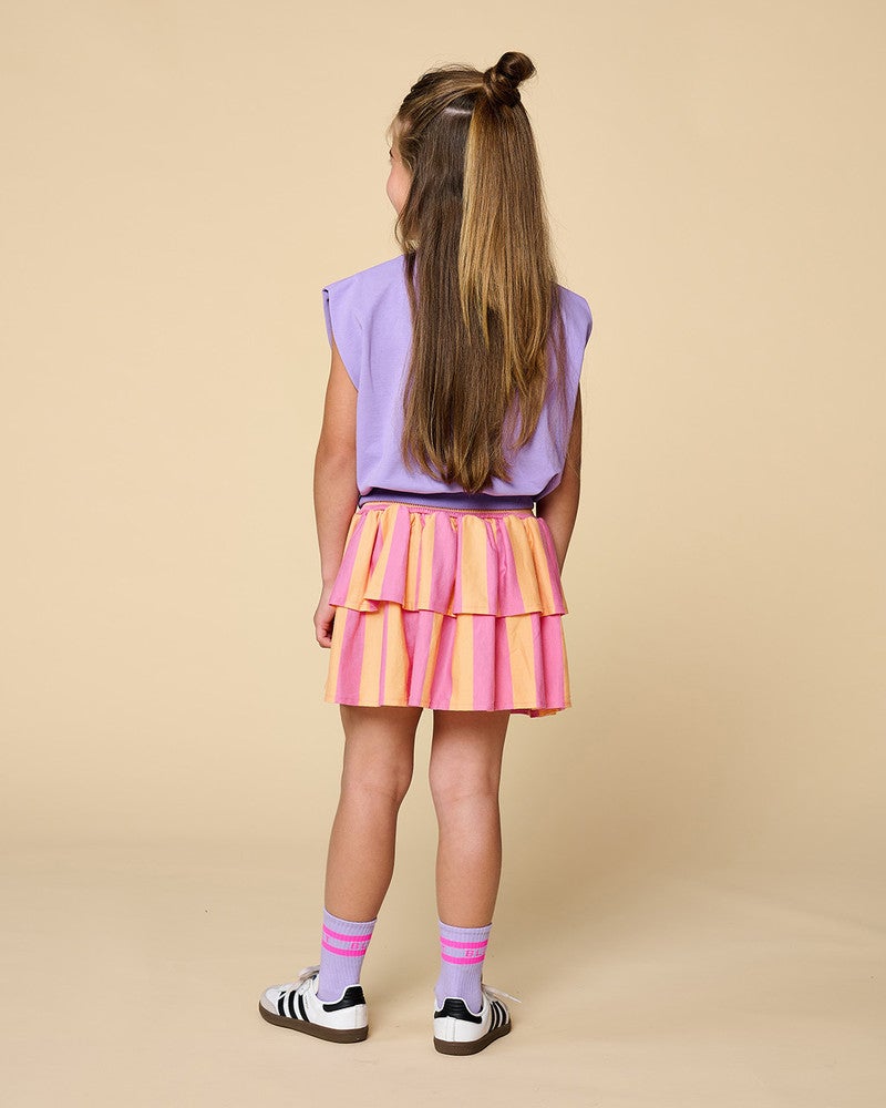 Shoulder Top Paars Shoulder Top Paars