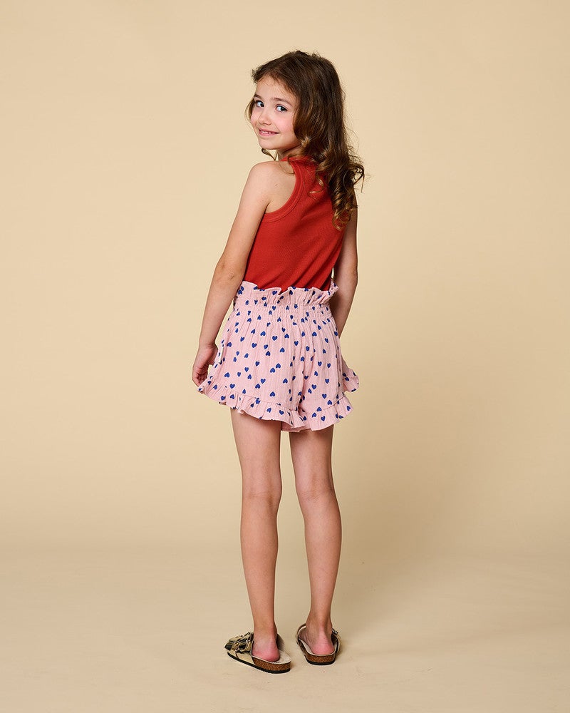 Smock Frill Short Candy Roze Smock Frill Short Candy Roze