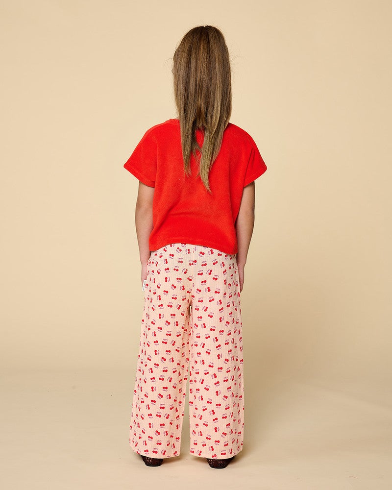 Wide Leg Pants Cherry Roze Wide Leg Pants Cherry Roze