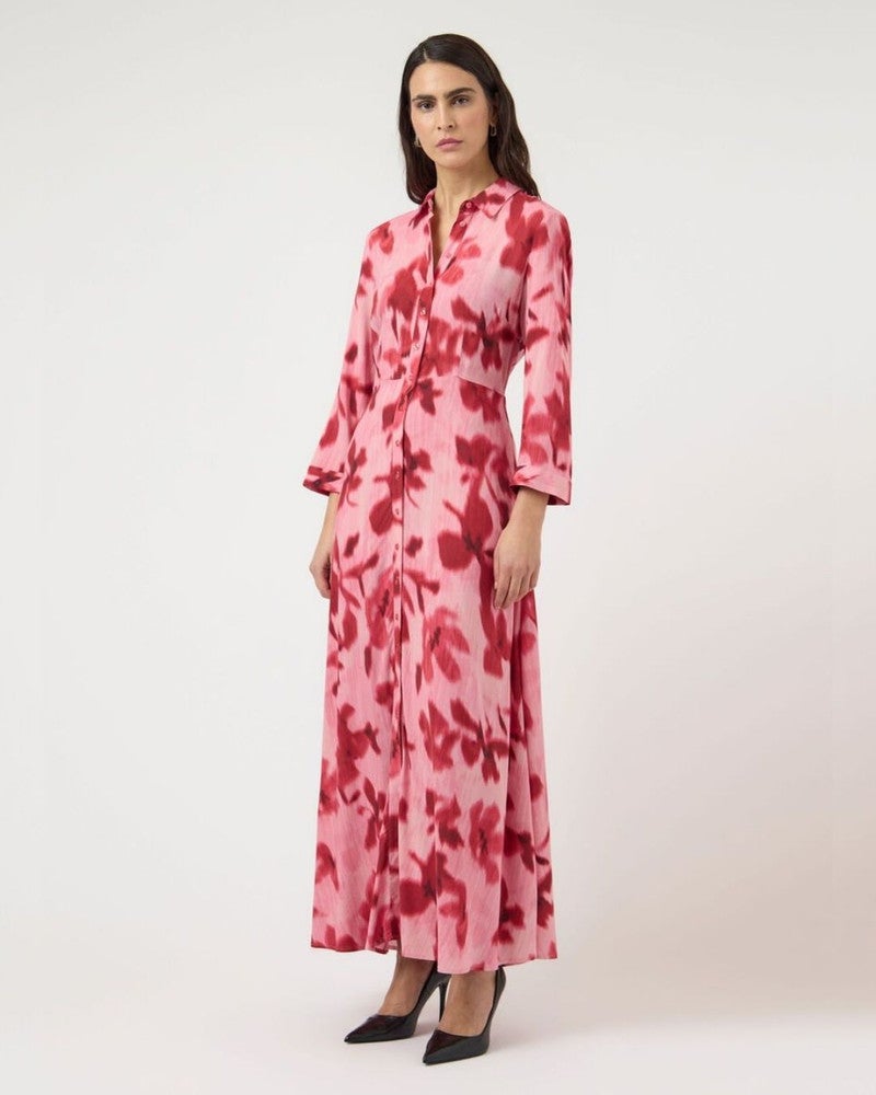 YASSAVANNA LONG SHIRT DRESS S. NOOS Roze YASSAVANNA LONG SHIRT DRESS S. NOOS Roze