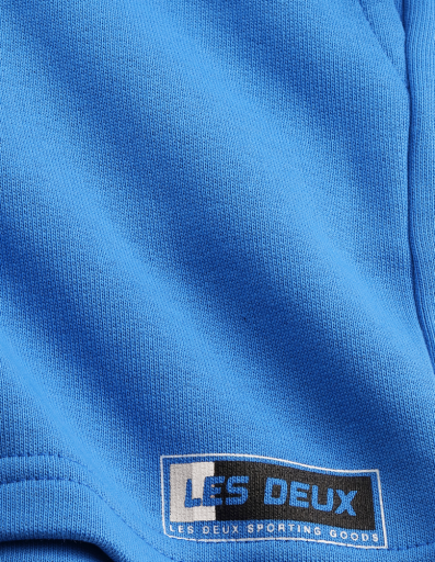 Sport Logo Sweatshorts Blauw Sport Logo Sweatshorts Blauw