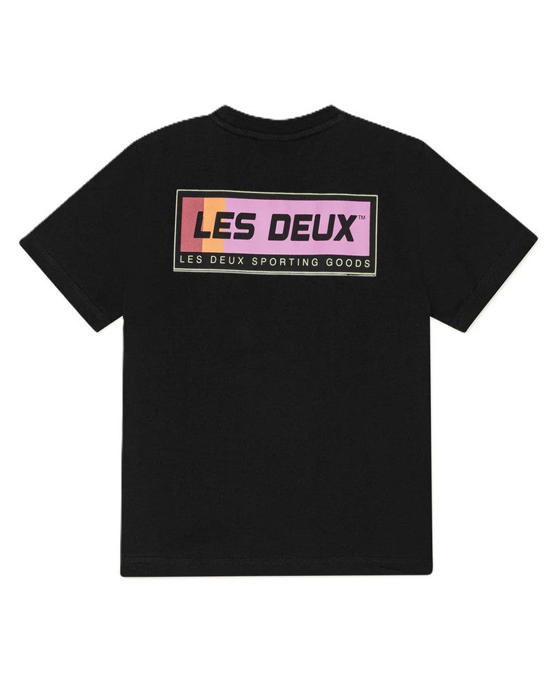 Sport Logo T-Shirt Backprint Zwart 1 Sport Logo T-Shirt Backprint Zwart 1