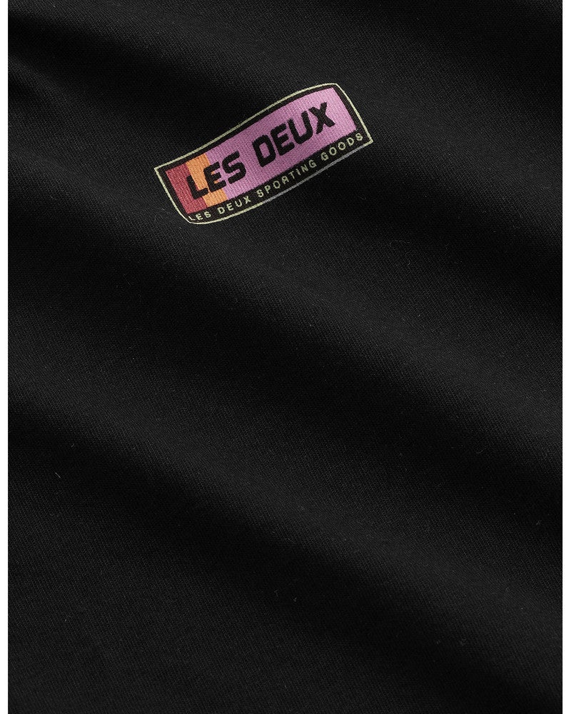 Sport Logo T-Shirt Backprint Zwart 1 Sport Logo T-Shirt Backprint Zwart 1