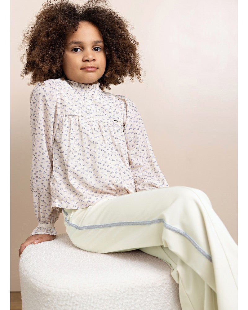 Sayla Travellers Interlock Palazzo Pants Off White Sayla Travellers Interlock Palazzo Pants Off White