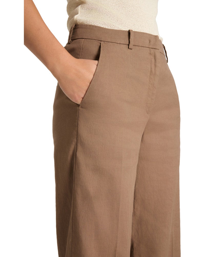 Mira Wide Leg Pantalon Bruin 1 Mira Wide Leg Pantalon Bruin 1