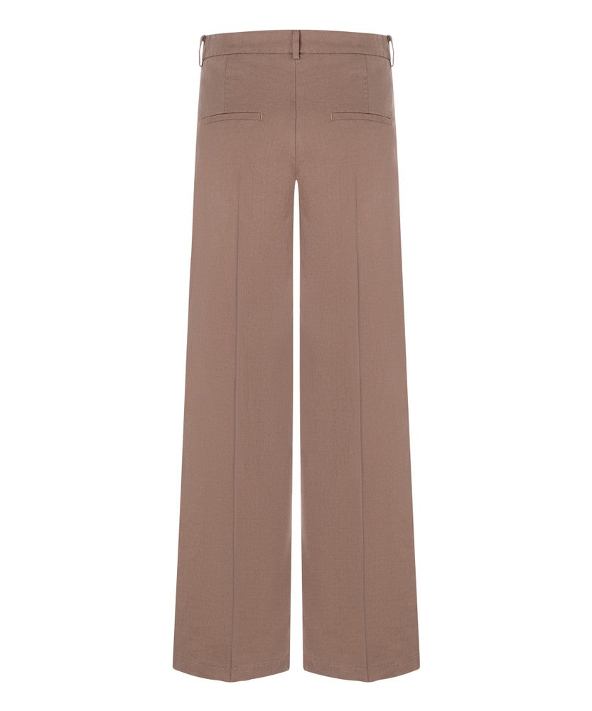 Mira Wide Leg Pantalon Bruin 1 Mira Wide Leg Pantalon Bruin 1