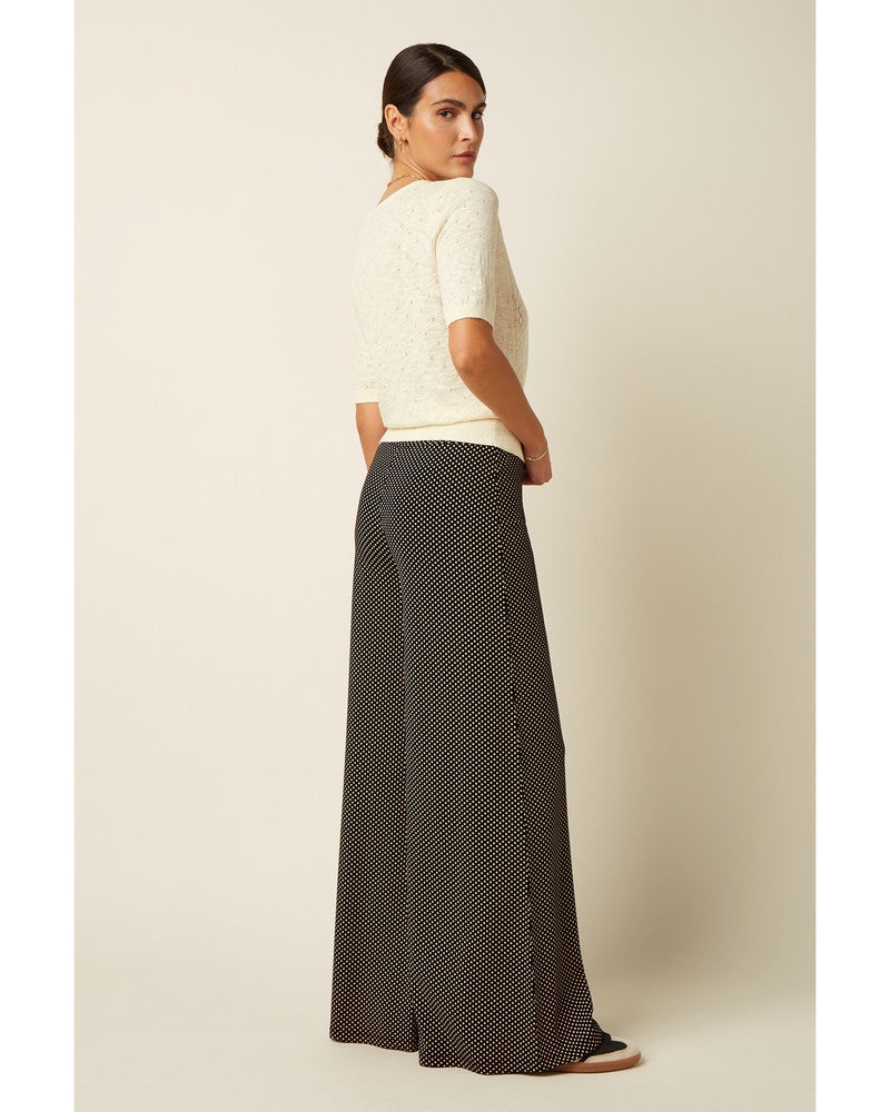 Border Palazzo Pants Piper Zwart 1 Border Palazzo Pants Piper Zwart 1
