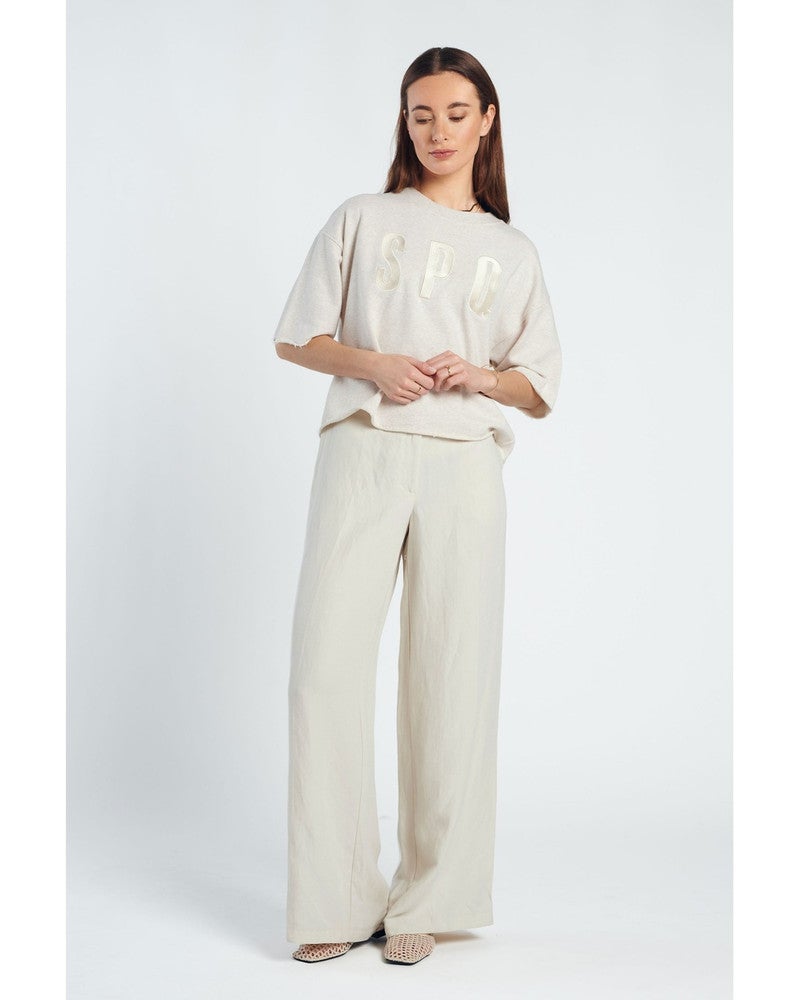 Jott Sweater Yellow Beige Jott Sweater Yellow Beige