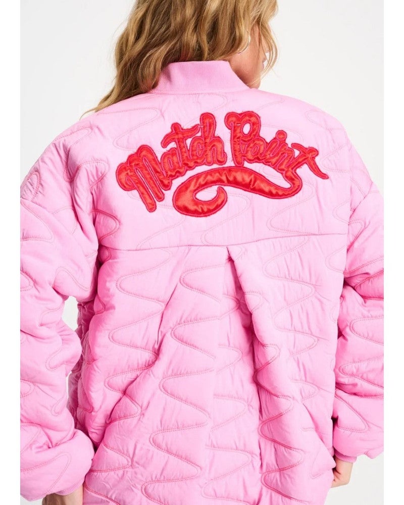 JACKET - Quilted Cheering Pink Roze JACKET - Quilted Cheering Pink Roze