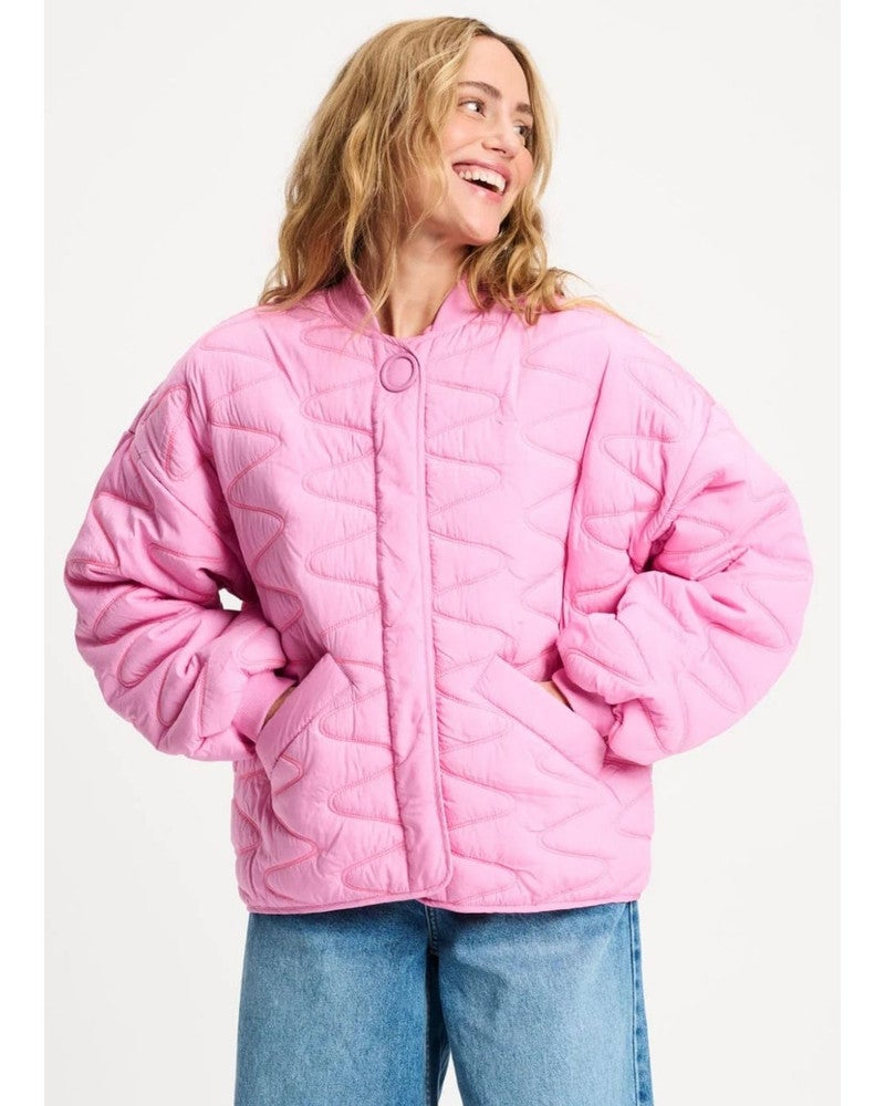 JACKET - Quilted Cheering Pink Roze JACKET - Quilted Cheering Pink Roze
