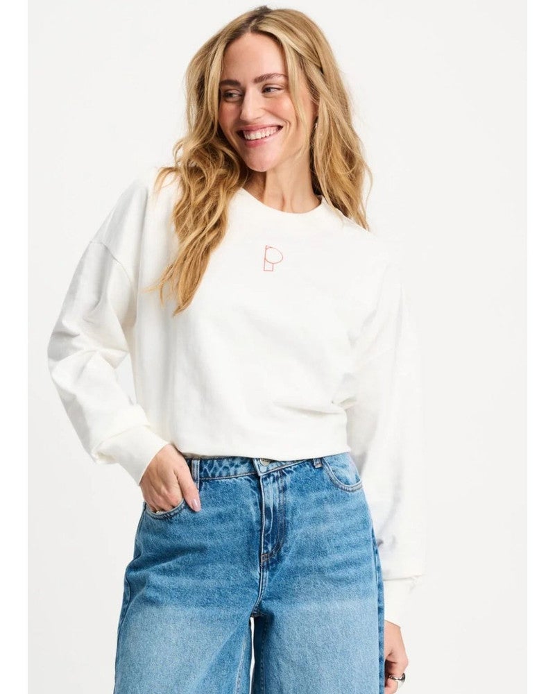 SWEATER - Matchpoint White Wit 1 SWEATER - Matchpoint White Wit 1