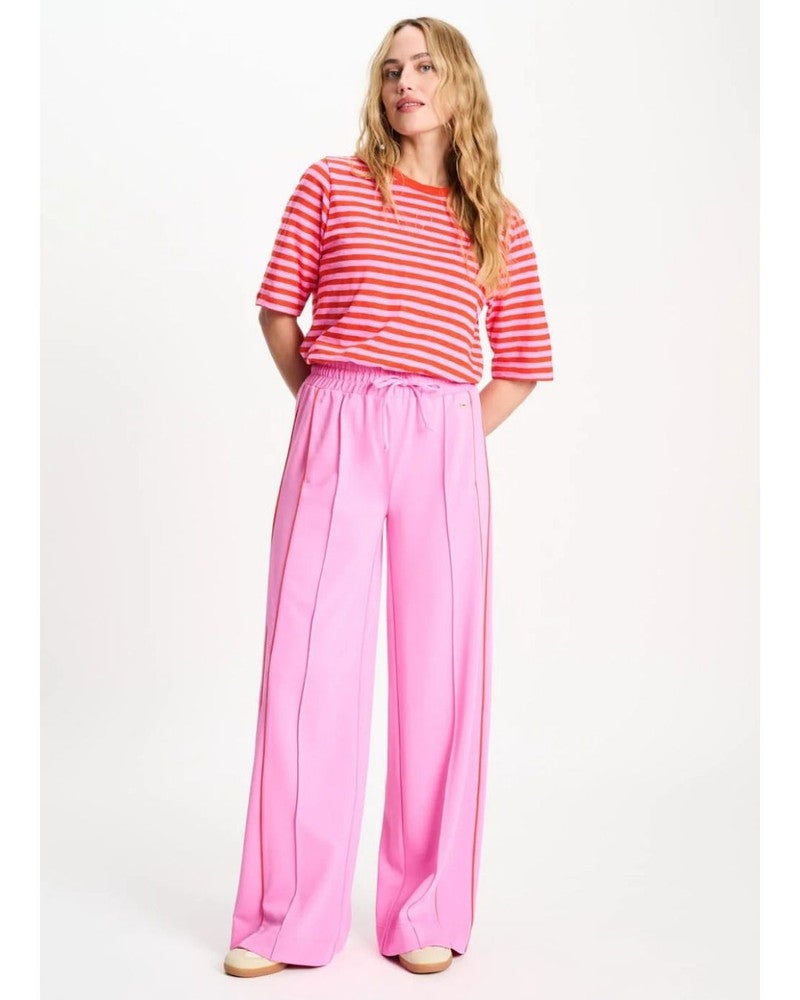 TRACKPANTS - Colourblock Cheering Pink Roze TRACKPANTS - Colourblock Cheering Pink Roze