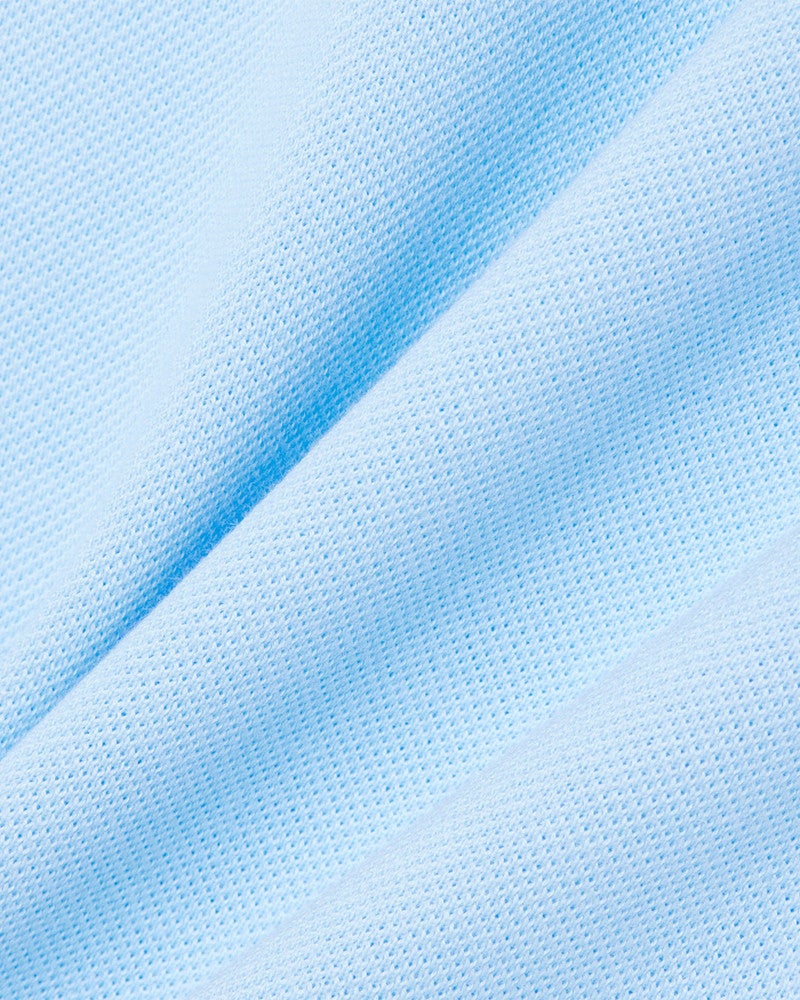 Petit Pique Polo Seasonal Licht Blauw Petit Pique Polo Seasonal Licht Blauw